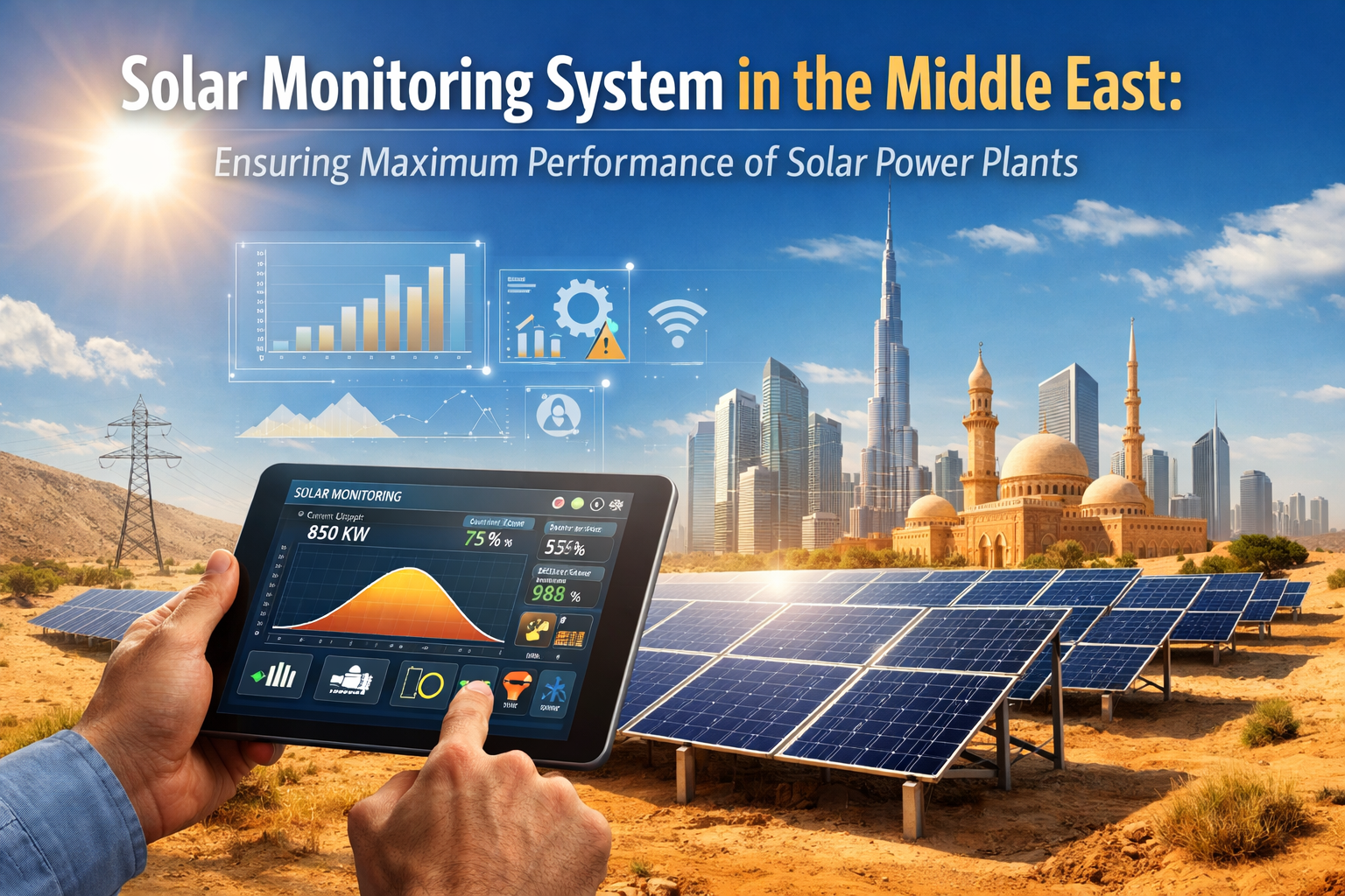 Solar Monitoring System in the Middle East: Ensuring Maximum Performance of Solar Power Plants