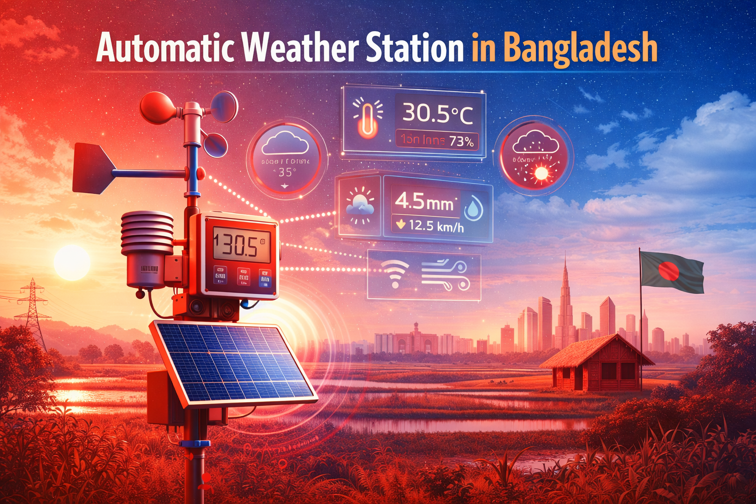 Automatic Weather Station in Bangladesh: A Complete Guide for Solar & Industrial Applications