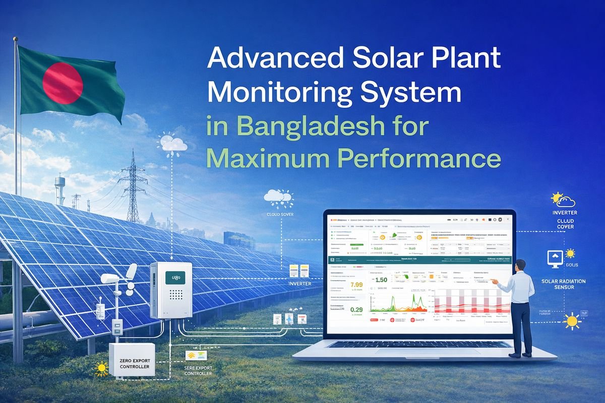 Advanced Solar Plant Monitoring System in Bangladesh for Maximum Performance