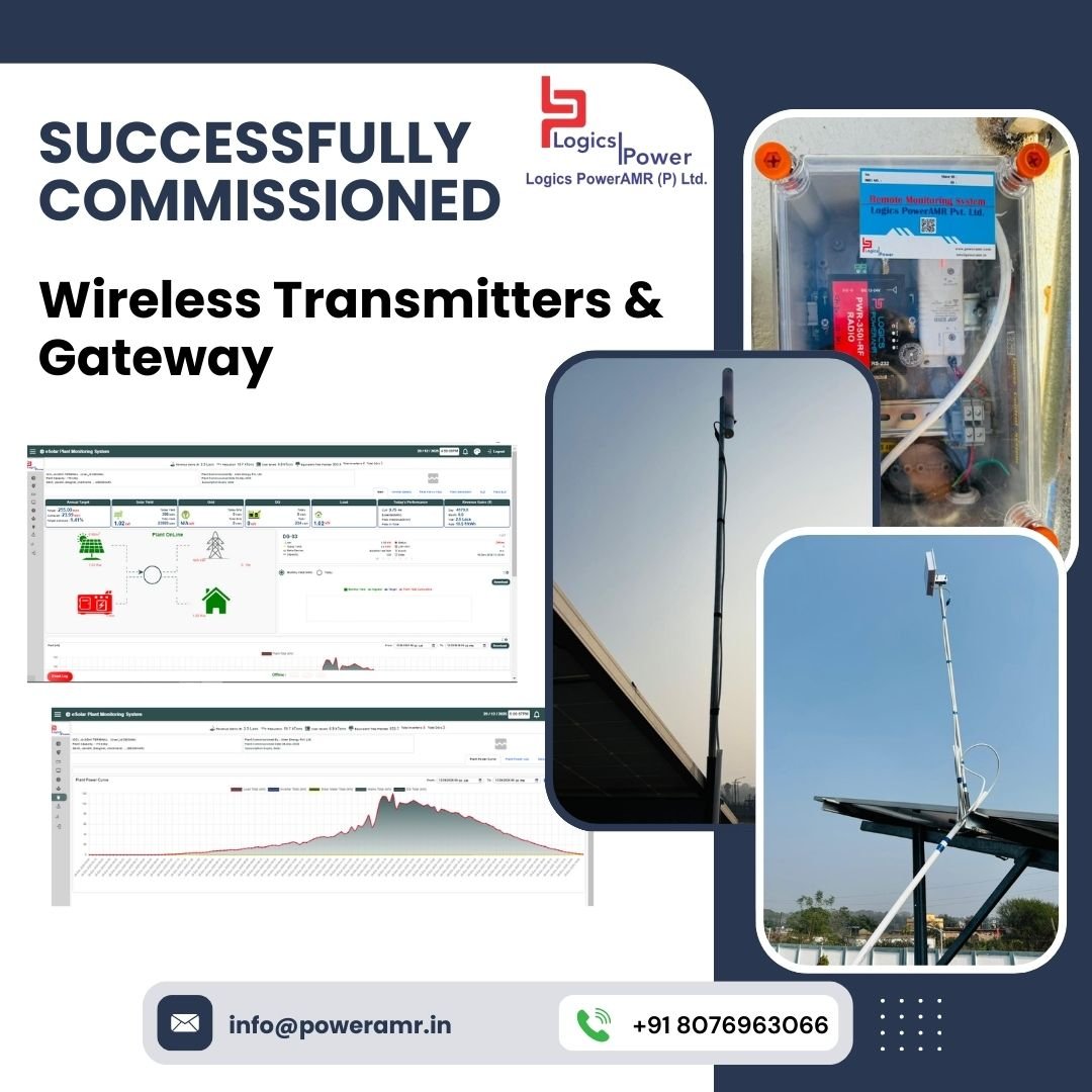 Recent Commissioning of SOLAR DG SYNC  WIRELESS CONNECTIVITY-  2.5 KM DISTANCE  IOCL, RANCHI